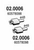 ALFA 60578098 Catalytic Converter